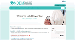 Desktop Screenshot of mddmonline.com